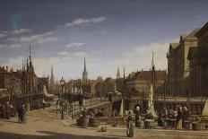 Dutch Cathedral Town-Heinrich Hansen-Framed Giclee Print