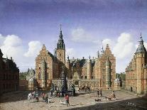 Dutch Cathedral Town-Heinrich Hansen-Giclee Print