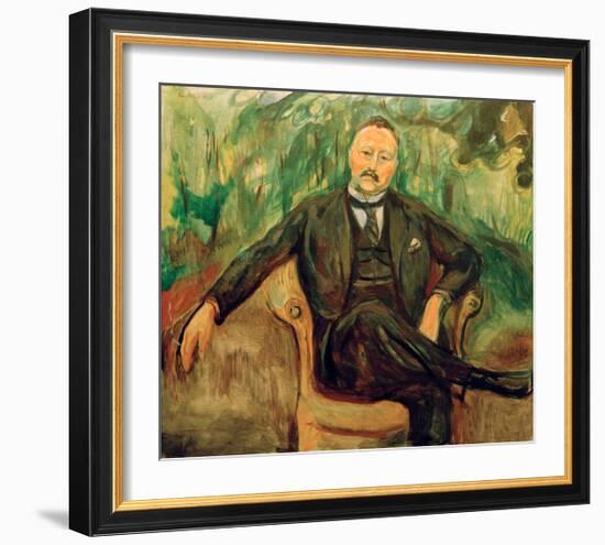 Heinrich Hudtwalcker, 1925-Edvard Munch-Framed Giclee Print