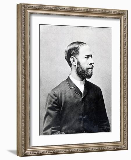 Heinrich Rudolph Hertz-German photographer-Framed Giclee Print