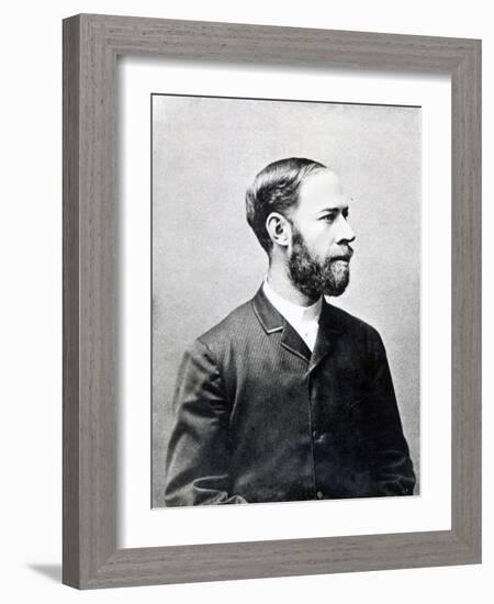 Heinrich Rudolph Hertz-German photographer-Framed Giclee Print