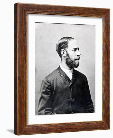 Heinrich Rudolph Hertz-German photographer-Framed Giclee Print