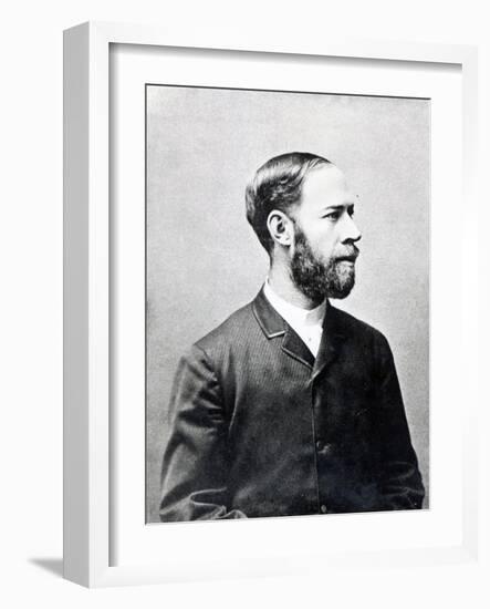 Heinrich Rudolph Hertz-German photographer-Framed Giclee Print