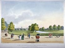 View of the Cambridge Heath Turnpike, Hackney, London, 1809-Heinrich Schutz-Framed Giclee Print