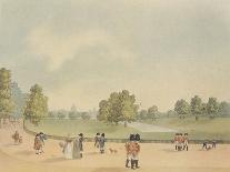 View of the Cambridge Heath Turnpike, Hackney, London, 1809-Heinrich Schutz-Framed Giclee Print