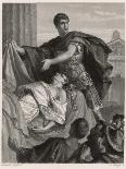 Julius Caesar, Mark Antony's Funeral Oration Over the Corpse of Caesar-Heinrich Spiess-Photographic Print
