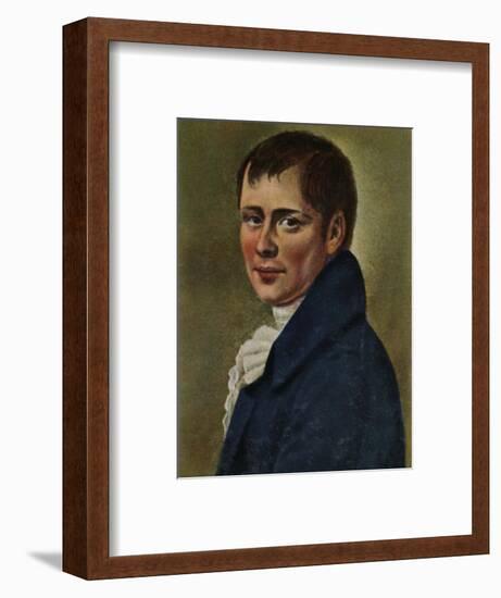 'Heinrich von Kleist 1777-1811. - Gemälde von Graff', 1934-Unknown-Framed Giclee Print