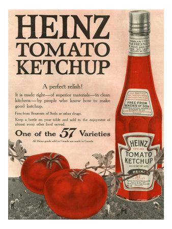 'Heinz, Magazine Advertisement, USA, 1910' Giclee Print ...