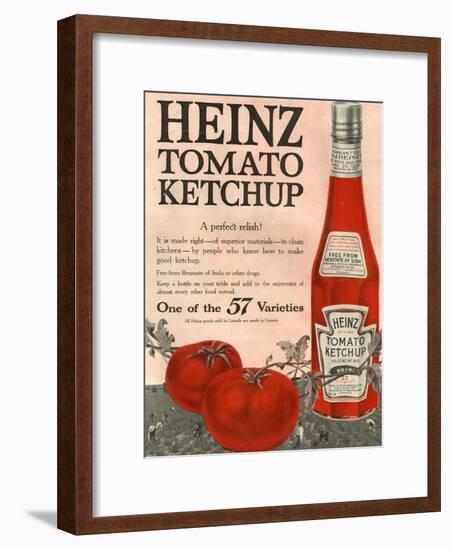 Heinz, Magazine Advertisement, USA, 1910-null-Framed Giclee Print