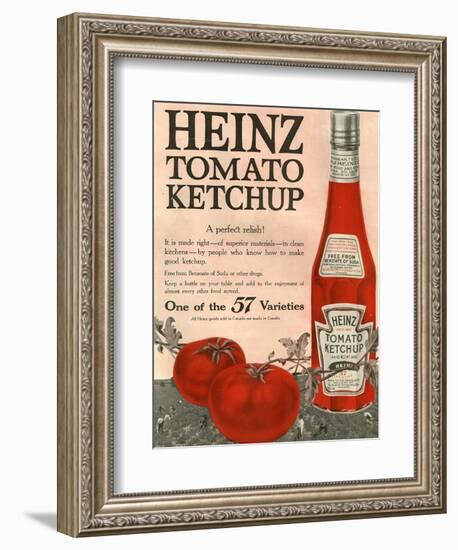 Heinz, Magazine Advertisement, USA, 1910-null-Framed Giclee Print