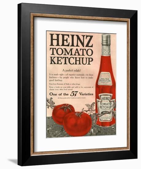 Heinz, Magazine Advertisement, USA, 1910-null-Framed Giclee Print