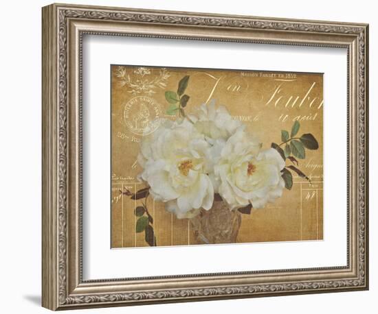 Heirloom Bouquet 3-Cristin Atria-Framed Premium Giclee Print