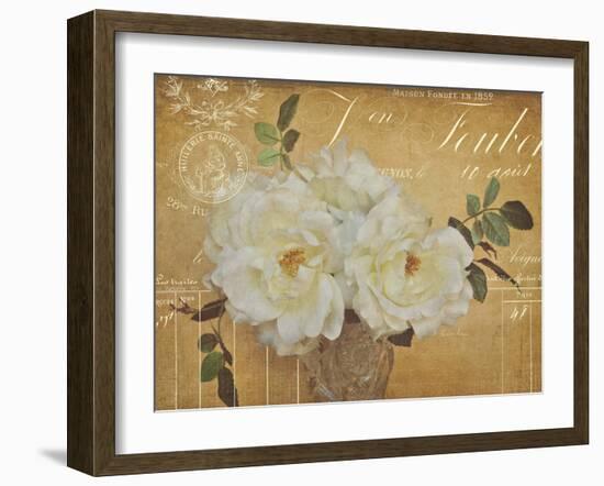 Heirloom Bouquet 3-Cristin Atria-Framed Art Print