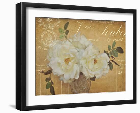 Heirloom Bouquet 3-Cristin Atria-Framed Art Print