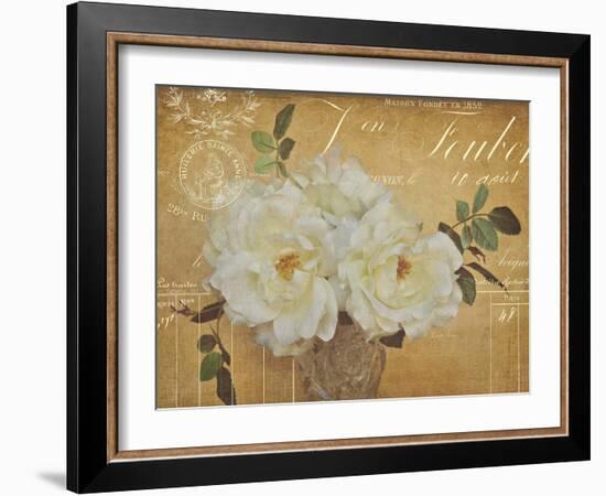 Heirloom Bouquet 3-Cristin Atria-Framed Art Print