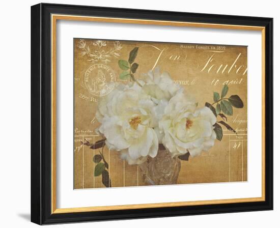 Heirloom Bouquet 3-Cristin Atria-Framed Art Print