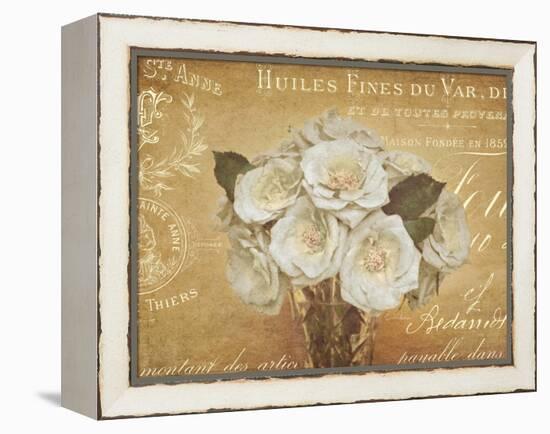 Heirloom Bouquet 5-Cristin Atria-Framed Stretched Canvas