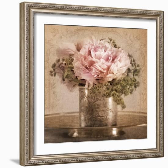 Heirloom Peony-Julie Greenwood-Framed Art Print