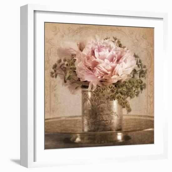 Heirloom Peony-Julie Greenwood-Framed Art Print