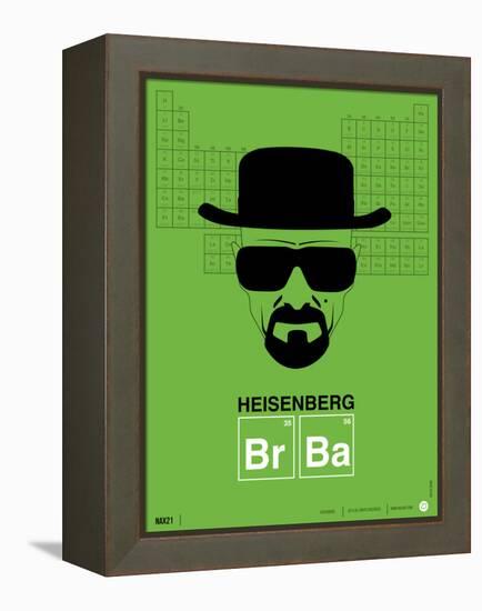 Heisenberg Poster-NaxArt-Framed Stretched Canvas