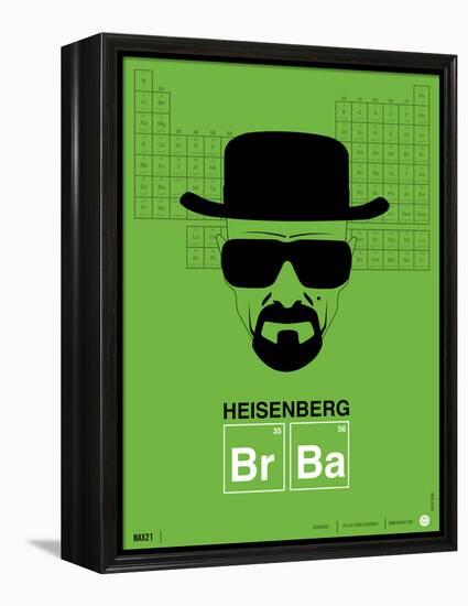 Heisenberg Poster-NaxArt-Framed Stretched Canvas