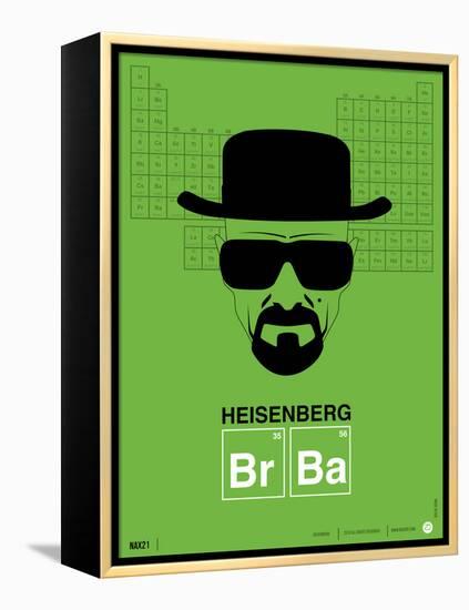 Heisenberg Poster-NaxArt-Framed Stretched Canvas