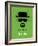 Heisenberg Poster-NaxArt-Framed Premium Giclee Print