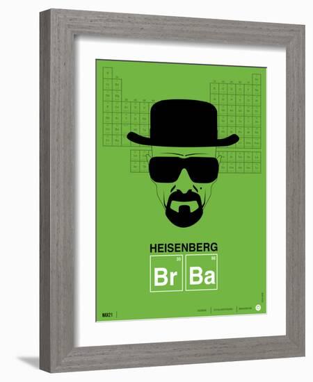 Heisenberg Poster-NaxArt-Framed Art Print