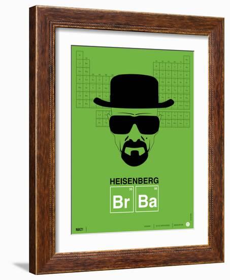 Heisenberg Poster-NaxArt-Framed Art Print