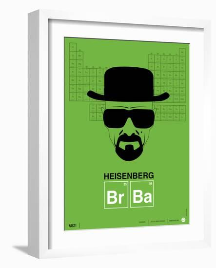 Heisenberg Poster-NaxArt-Framed Art Print