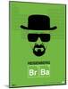 Heisenberg Poster-NaxArt-Mounted Art Print