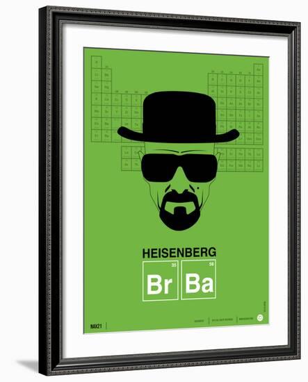 Heisenberg Poster-NaxArt-Framed Art Print