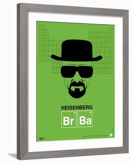 Heisenberg Poster-NaxArt-Framed Art Print