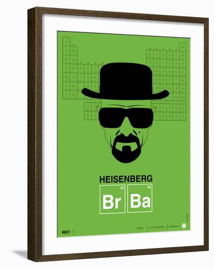 Heisenberg Poster-NaxArt-Framed Art Print