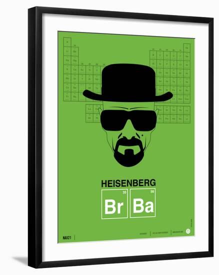 Heisenberg Poster-NaxArt-Framed Art Print