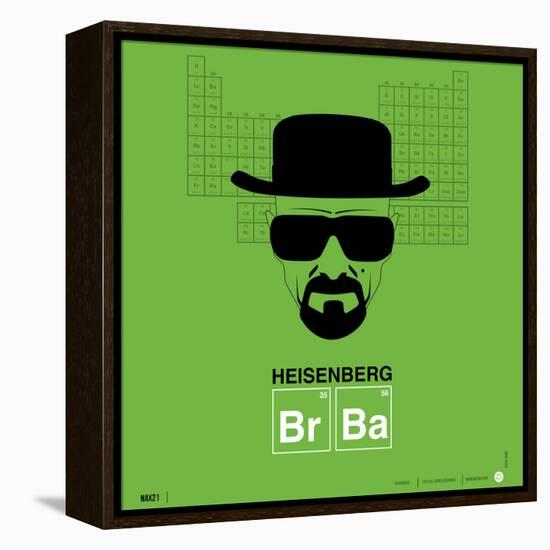 Heisenberg Poster-NaxArt-Framed Stretched Canvas