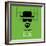 Heisenberg Poster-NaxArt-Framed Premium Giclee Print