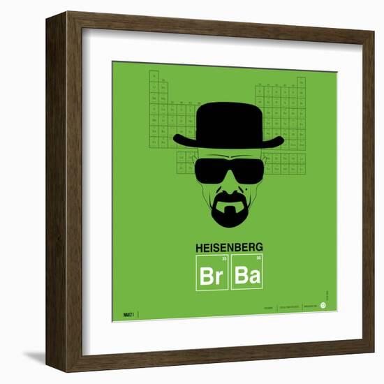 Heisenberg Poster-NaxArt-Framed Art Print