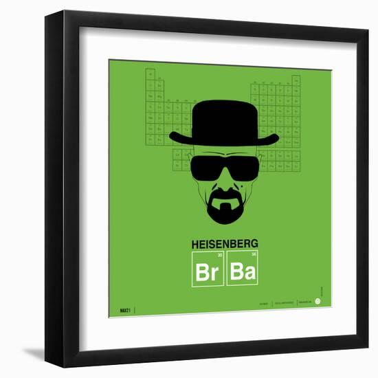 Heisenberg Poster-NaxArt-Framed Art Print