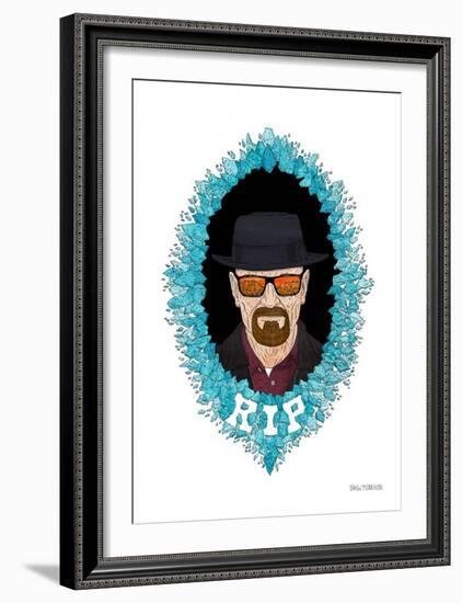 Heisenberg-Drew Morrison-Framed Art Print