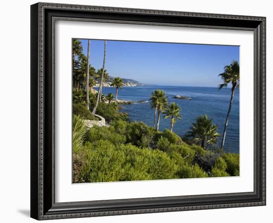 Heisler Park in Laguna Beach, Orange County, California, United States of America, North America-Richard Cummins-Framed Photographic Print