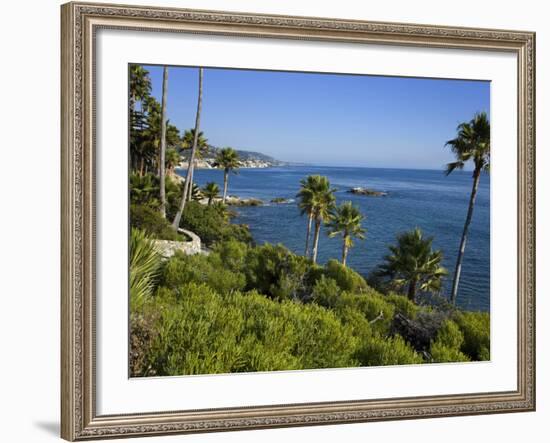 Heisler Park in Laguna Beach, Orange County, California, United States of America, North America-Richard Cummins-Framed Photographic Print