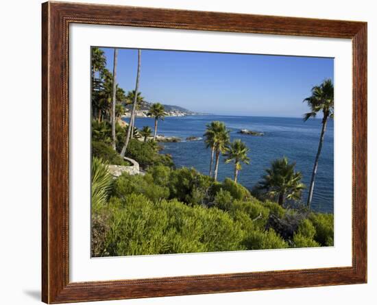 Heisler Park in Laguna Beach, Orange County, California, United States of America, North America-Richard Cummins-Framed Photographic Print