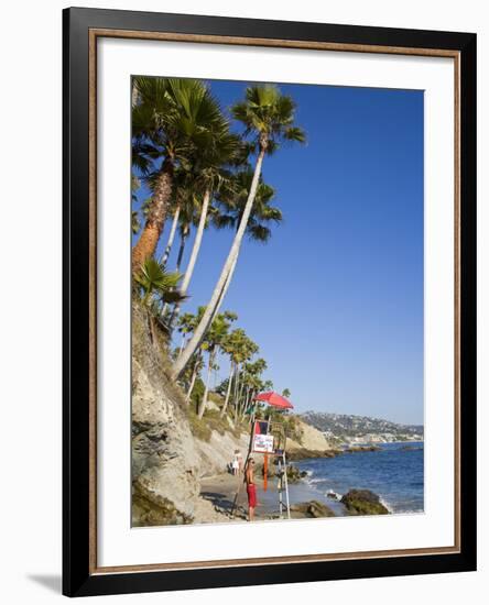 Heisler Park in Laguna Beach, Orange County, California, United States of America, North America-Richard Cummins-Framed Photographic Print