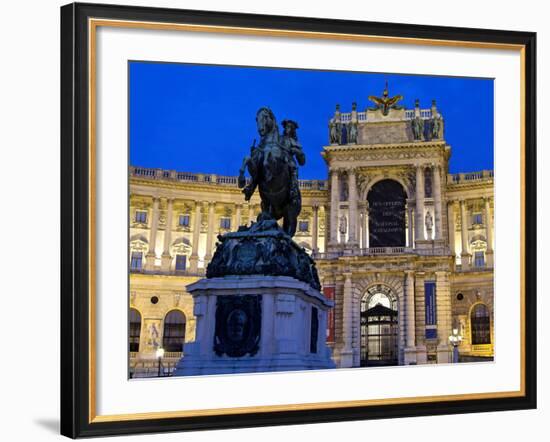 Heldenplatz and Hofburg, UNESCO World Heritage Site, Vienna, Austria, Europe-Hans Peter Merten-Framed Photographic Print