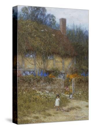 Surrey Harvest Time near Holmbury Hill G V Cole Print