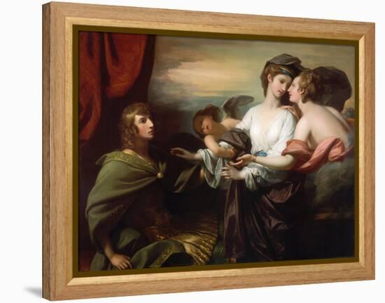 Helen Brought to Paris, 1776-Benjamin West-Framed Premier Image Canvas