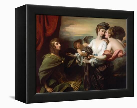 Helen Brought to Paris, 1776-Benjamin West-Framed Premier Image Canvas