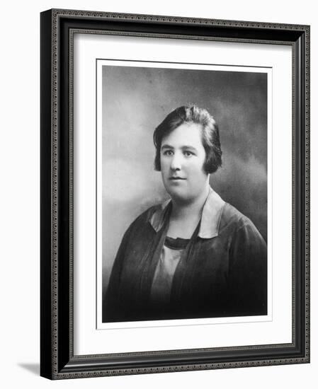 Helen Duncan Portrait of the Spirit Medium in May 1931-null-Framed Photographic Print