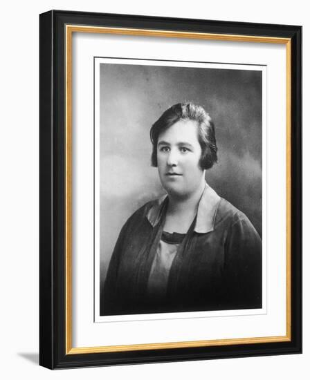 Helen Duncan Portrait of the Spirit Medium in May 1931-null-Framed Photographic Print